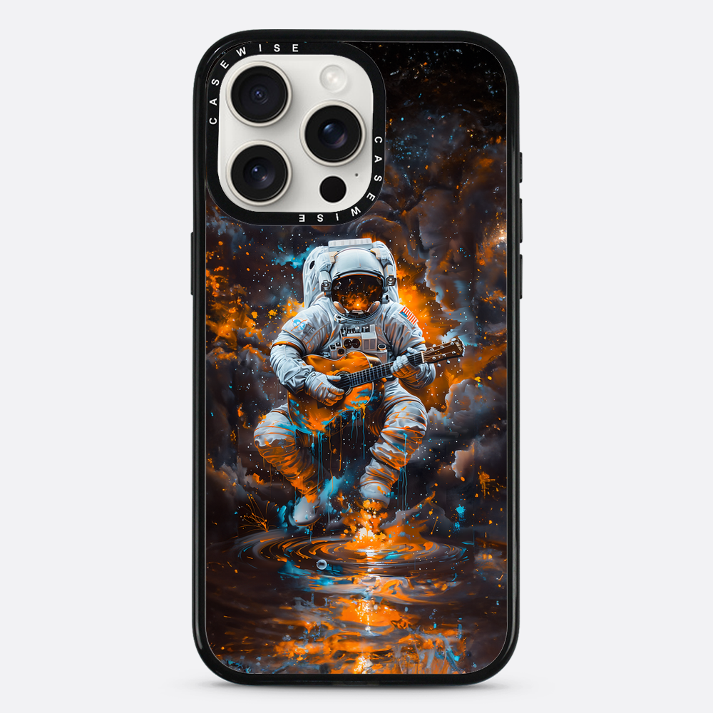 Astronaut playing Guitar - Etui