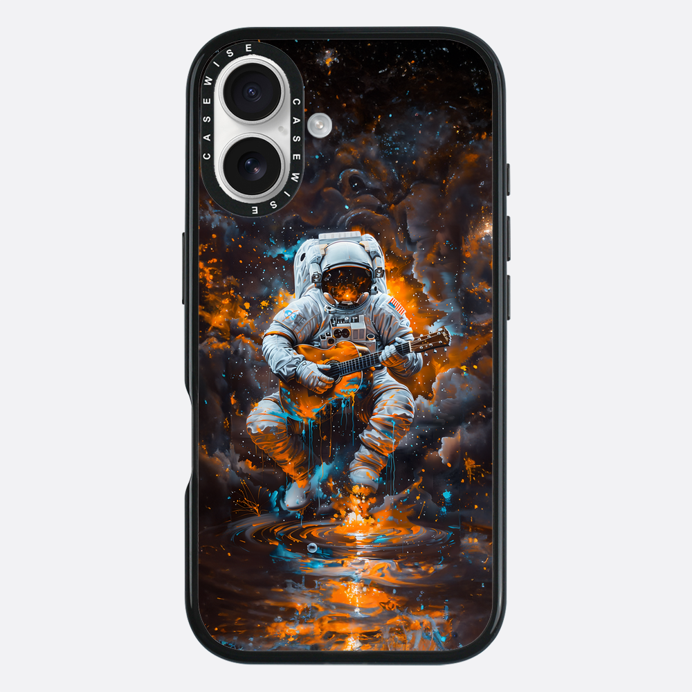 Astronaut playing Guitar - Etui