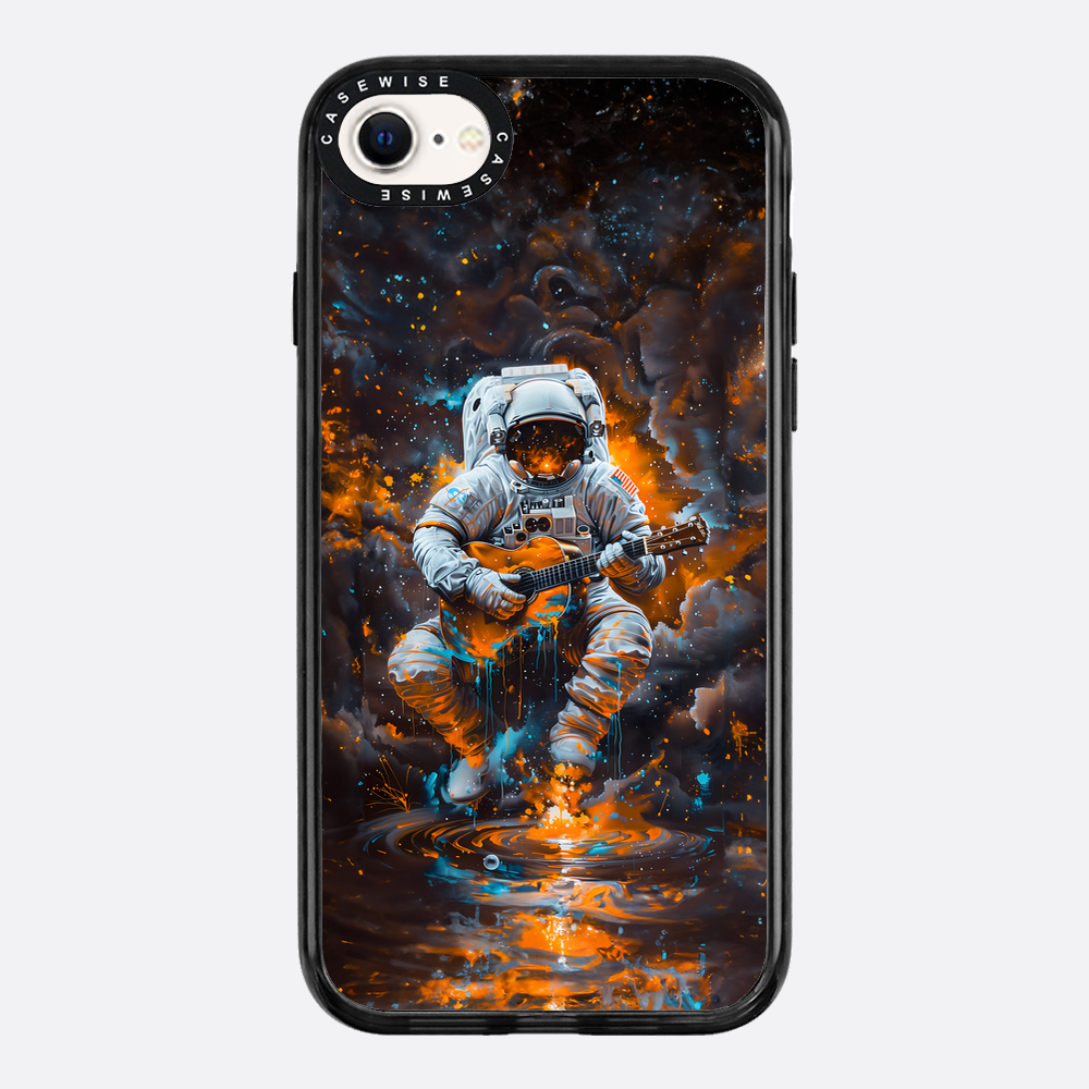 Astronaut playing Guitar - Etui