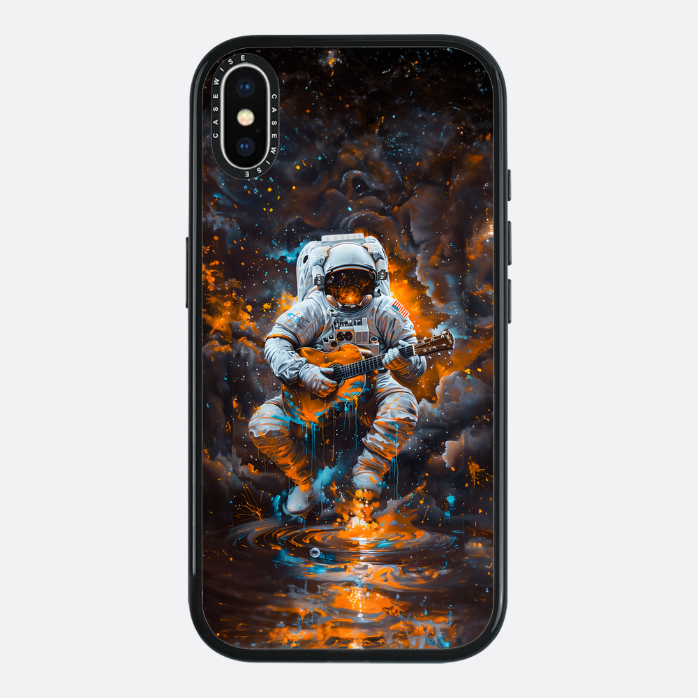 Astronaut playing Guitar - Etui