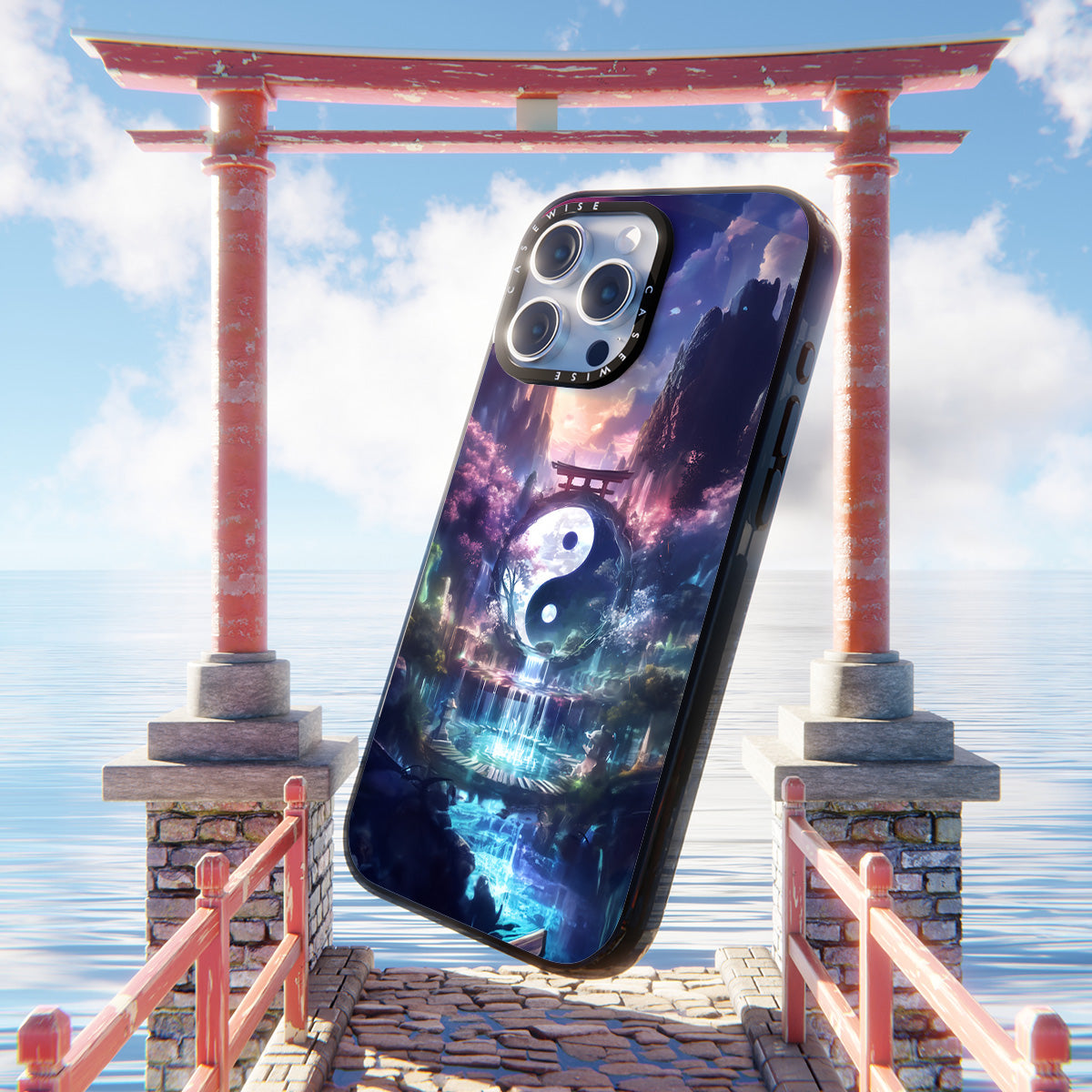 Torii Gate Yin and Yang - Etui