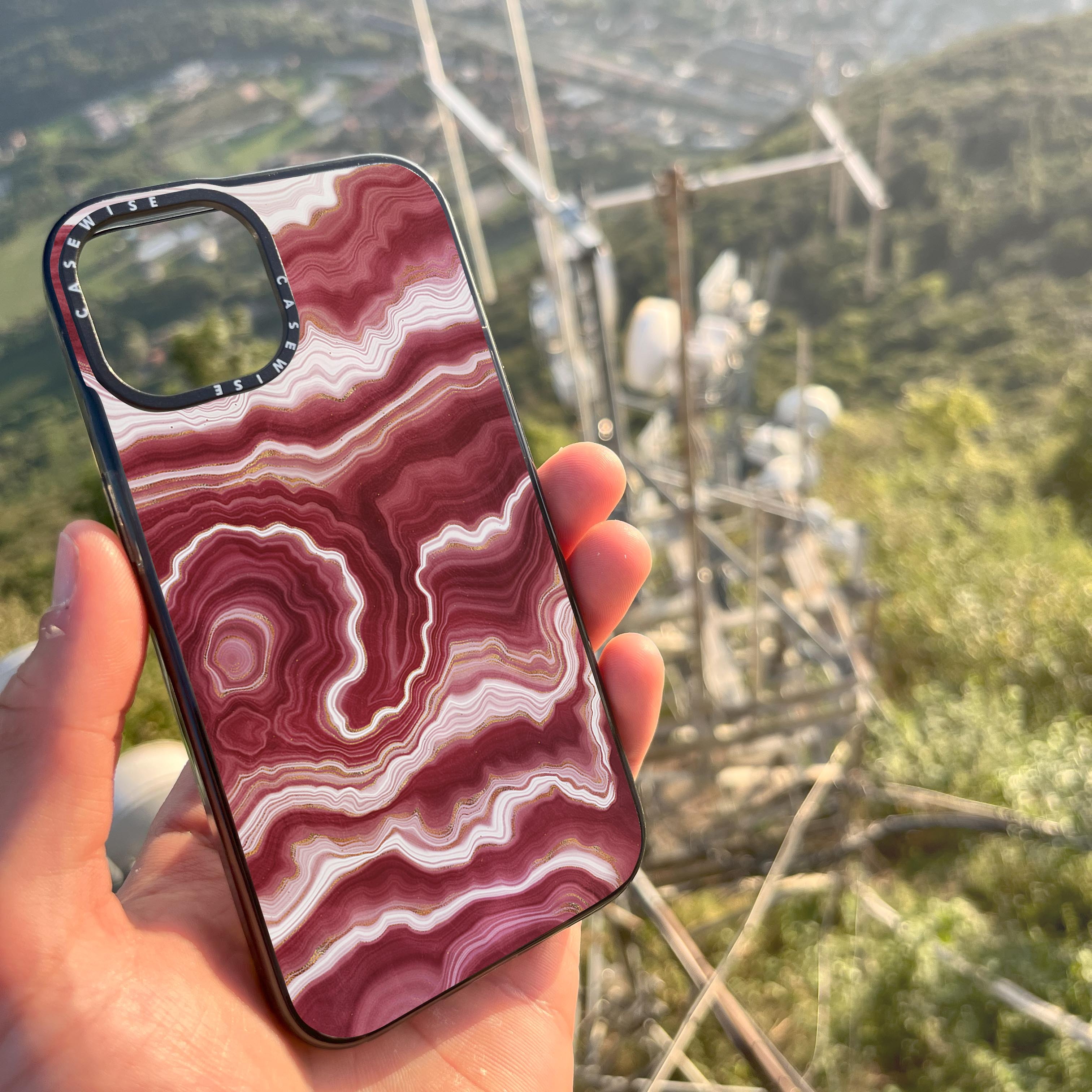 Red Agate Texture 10 - Etui