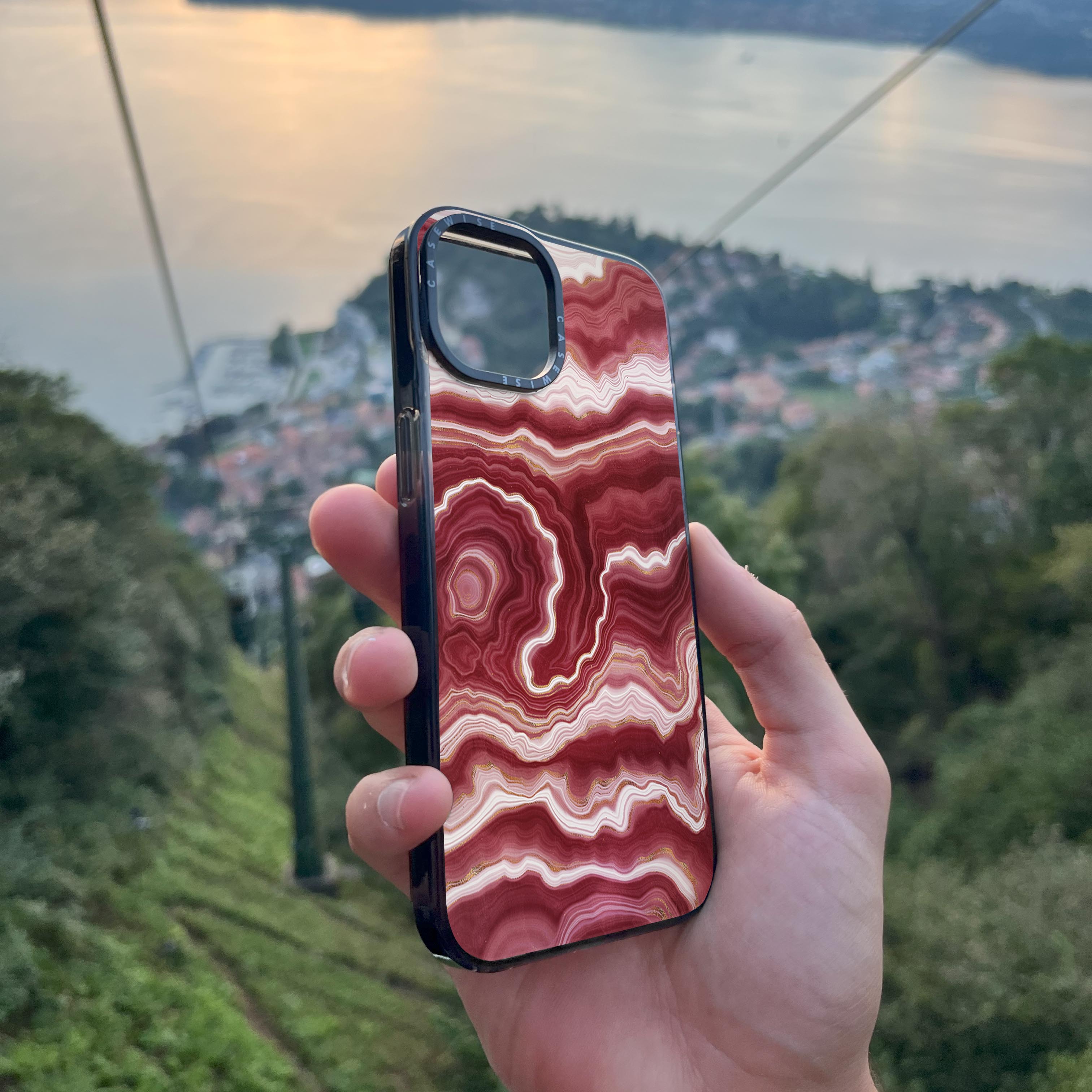 Red Agate Texture 10 - Etui
