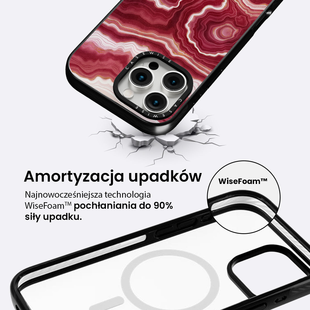 Red Agate Texture 10 - Etui