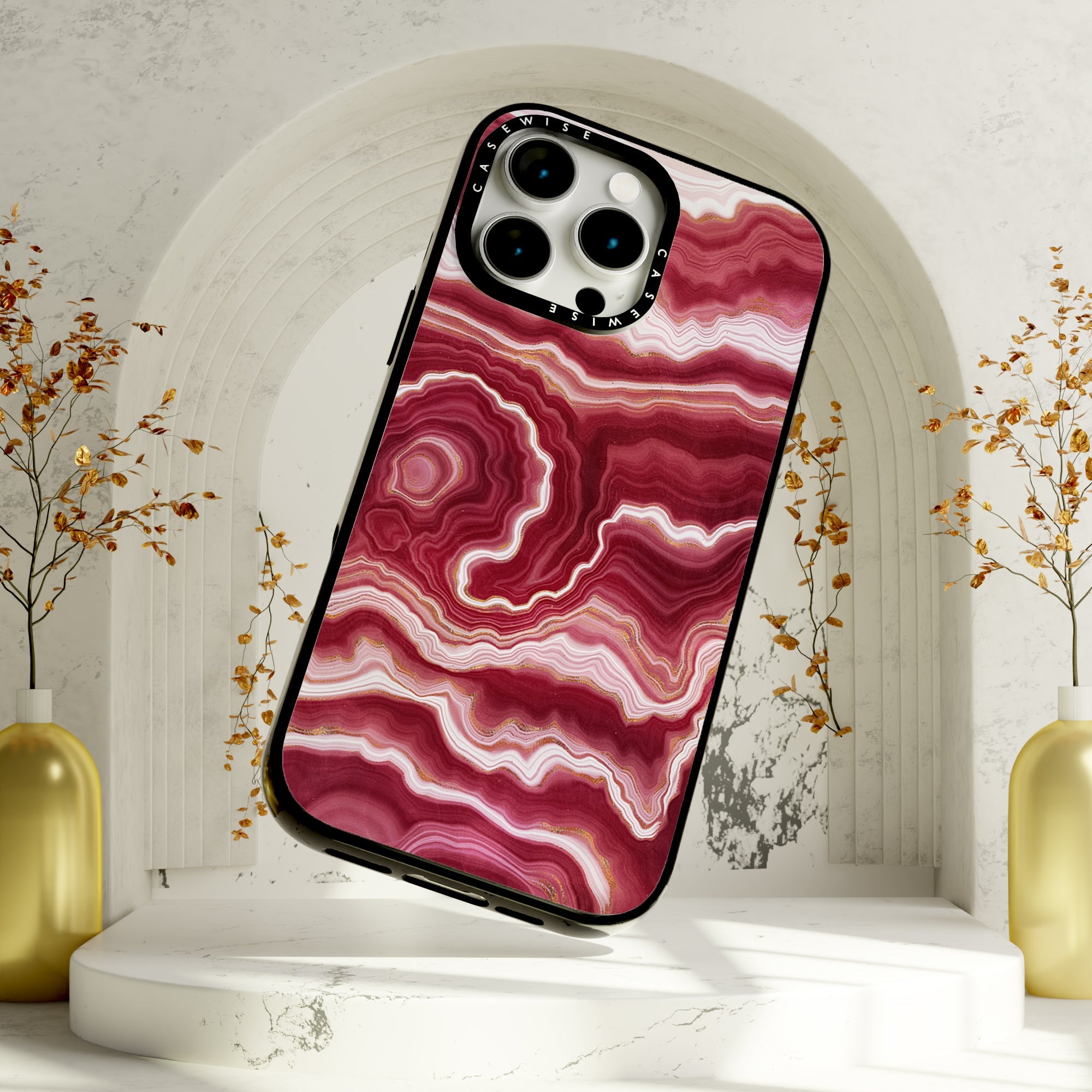 Red Agate Texture 10 - Etui