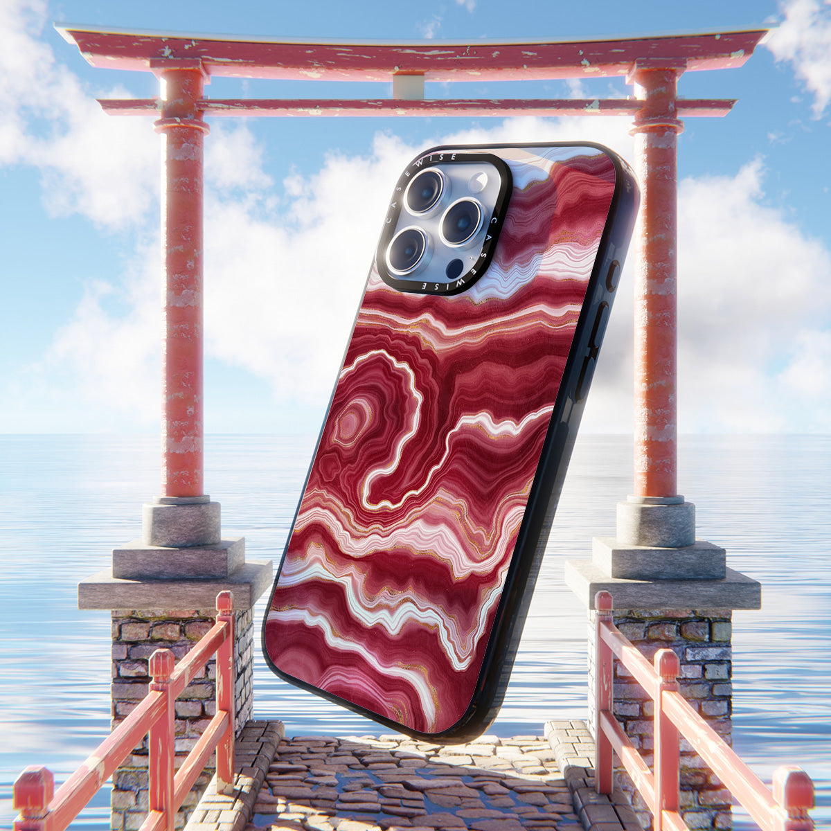 Red Agate Texture 10 - Etui