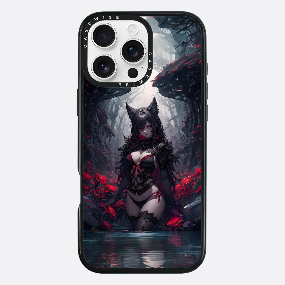 Gothic Anime Girl in River - Etui