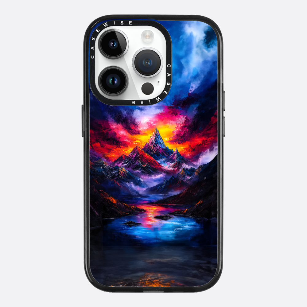Misty Sunset Mountain Dream - Etui