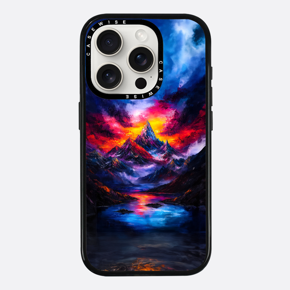 Misty Sunset Mountain Dream - Etui