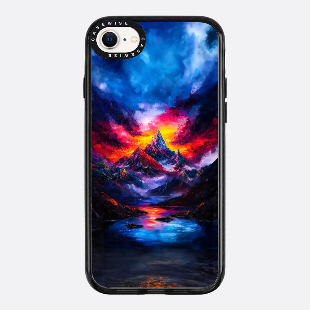 Misty Sunset Mountain Dream - Etui