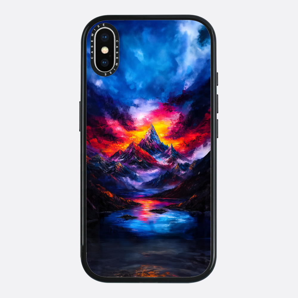 Misty Sunset Mountain Dream - Etui