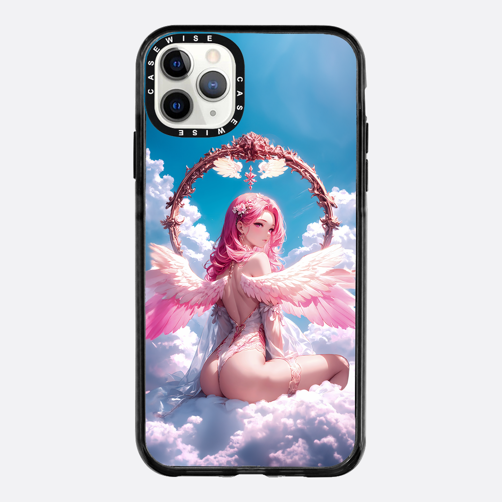 Pink Angel in Clouds - Etui