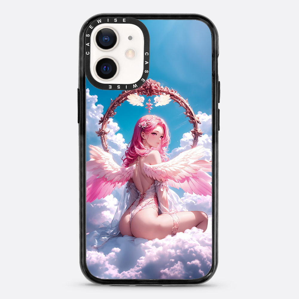 Pink Angel in Clouds - Etui