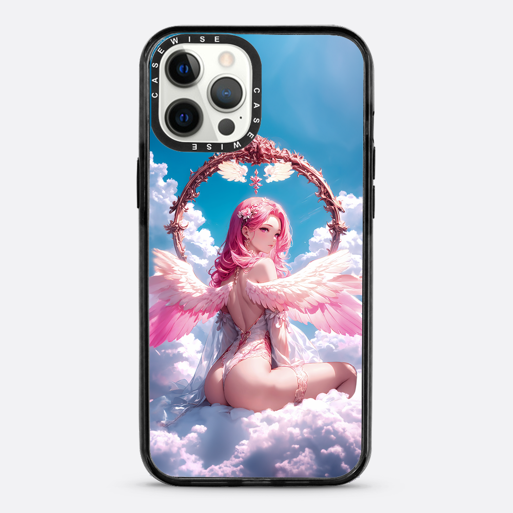 Pink Angel in Clouds - Etui