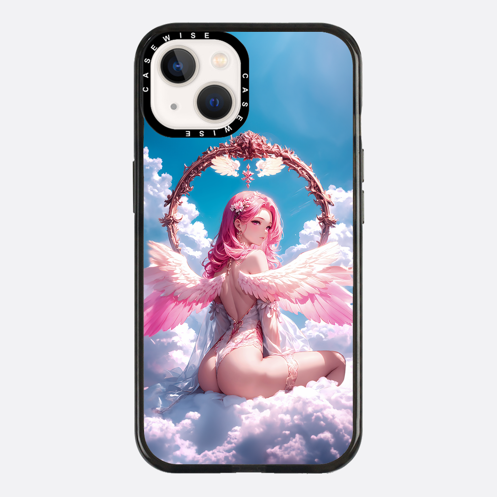 Pink Angel in Clouds - Etui