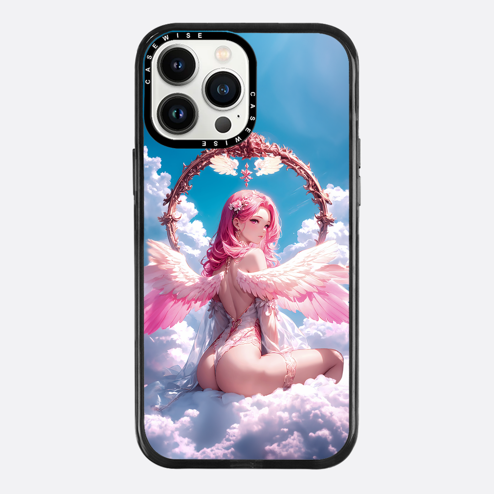 Pink Angel in Clouds - Etui