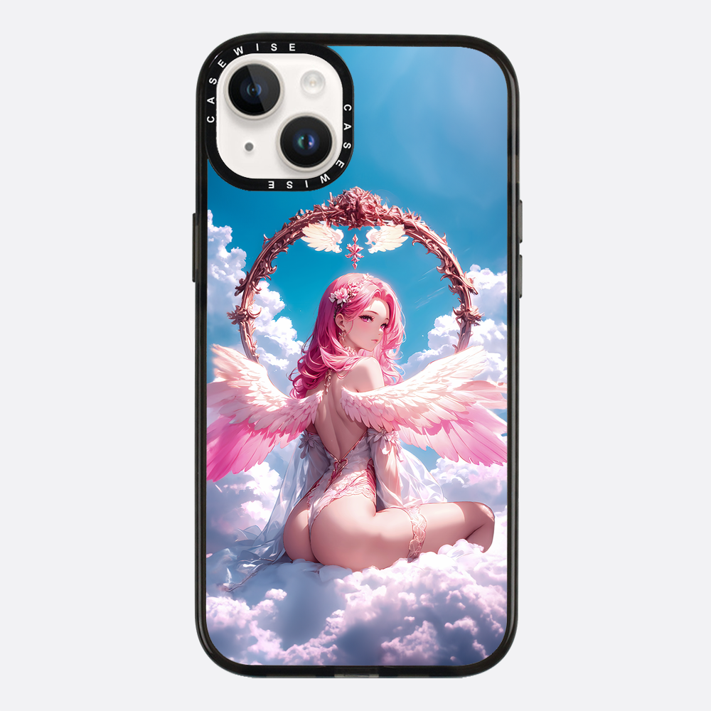 Pink Angel in Clouds - Etui