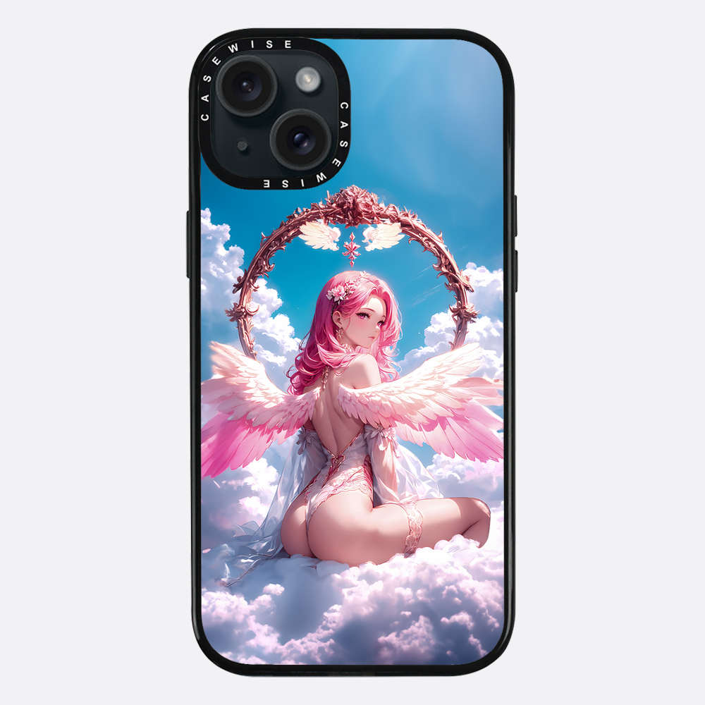 Pink Angel in Clouds - Etui