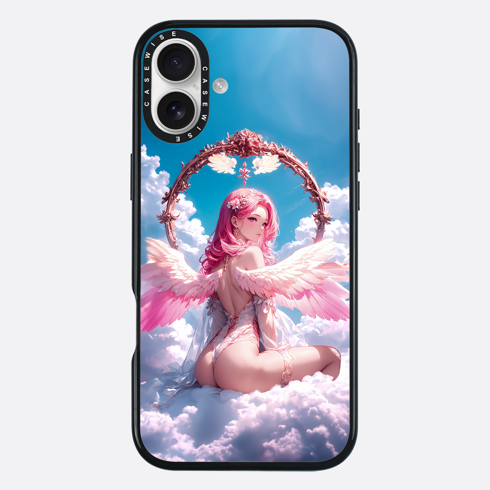 Pink Angel in Clouds - Etui