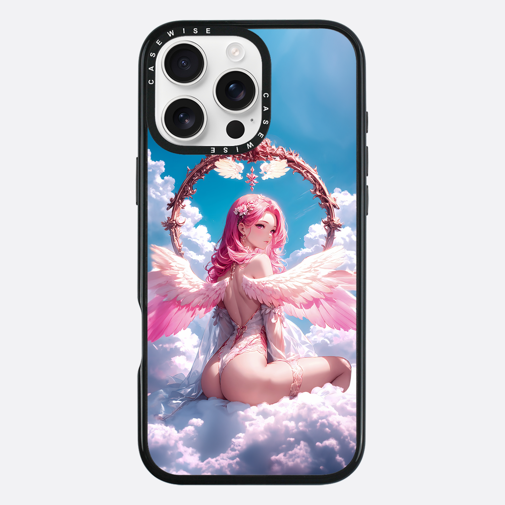 Pink Angel in Clouds - Etui