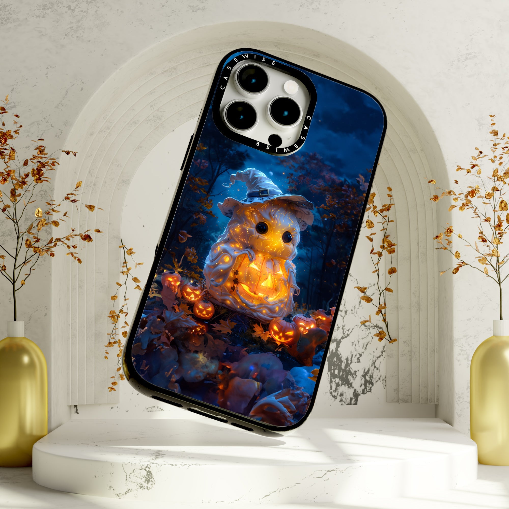Halloween Candle Ghost - Etui