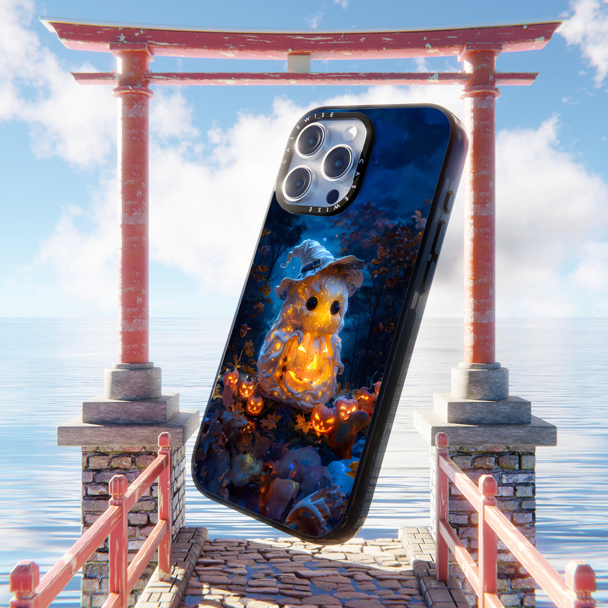 Halloween Candle Ghost - Etui