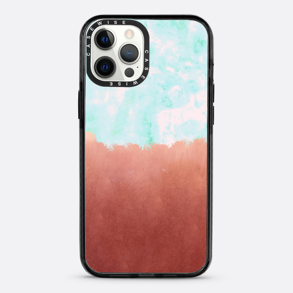 Sea green + copper