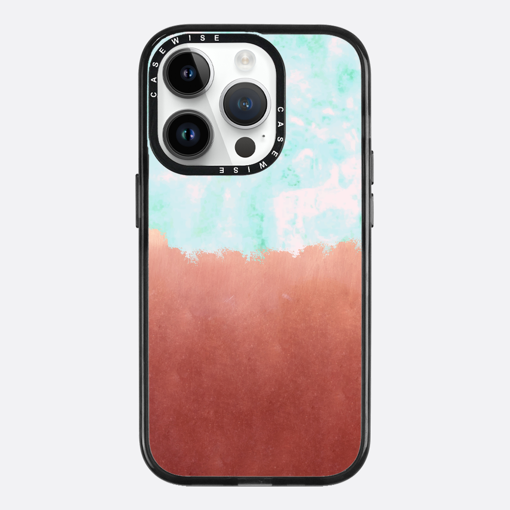 Sea green + copper