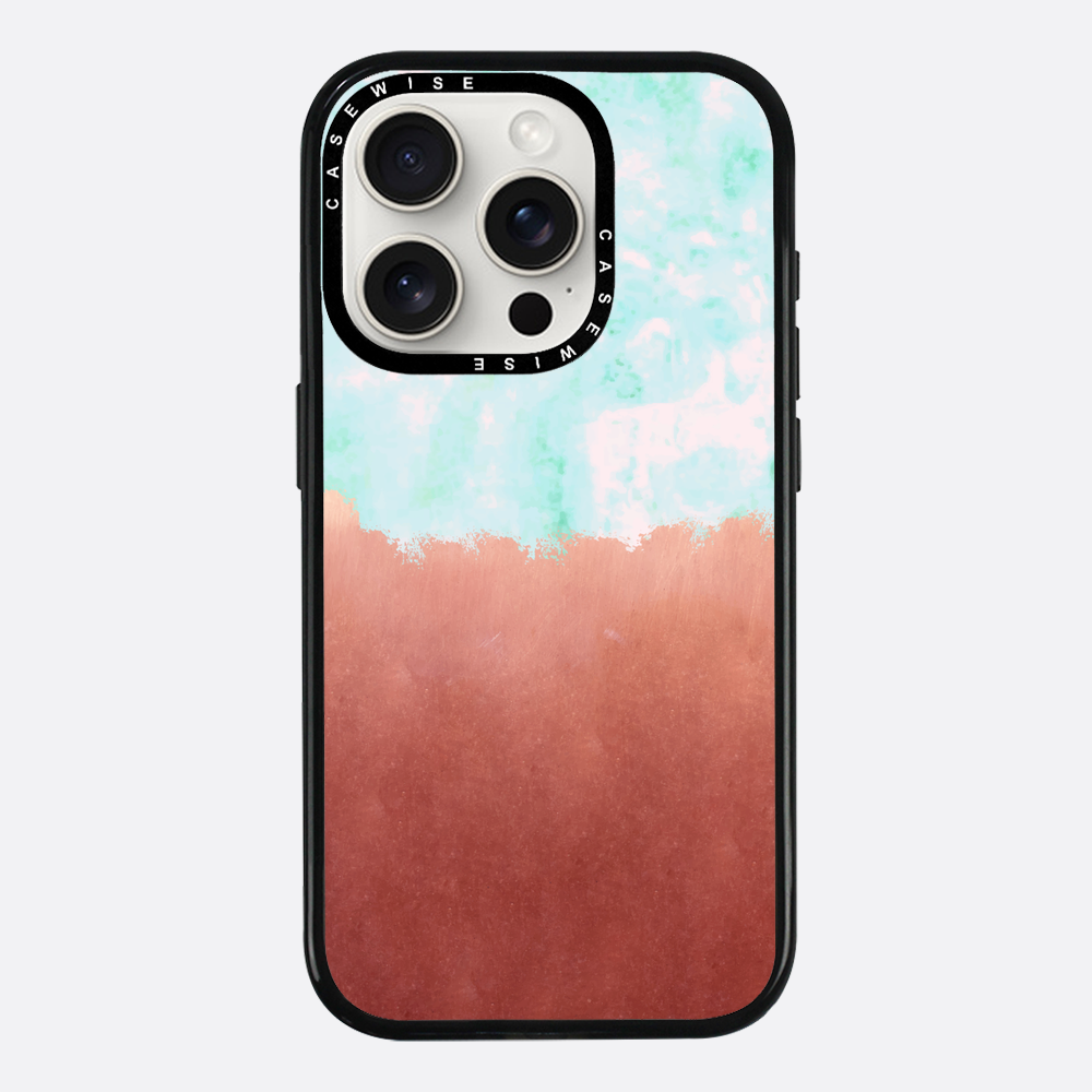 Sea green + copper