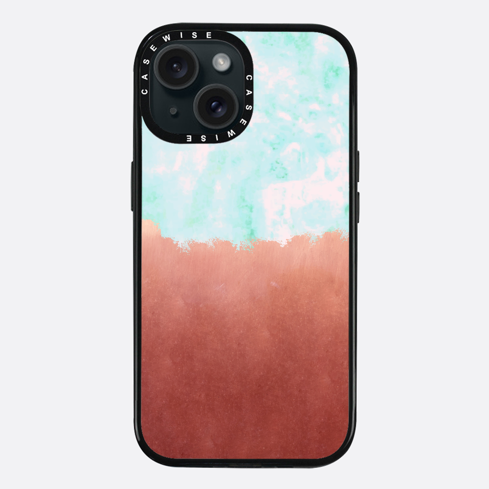 Sea green + copper