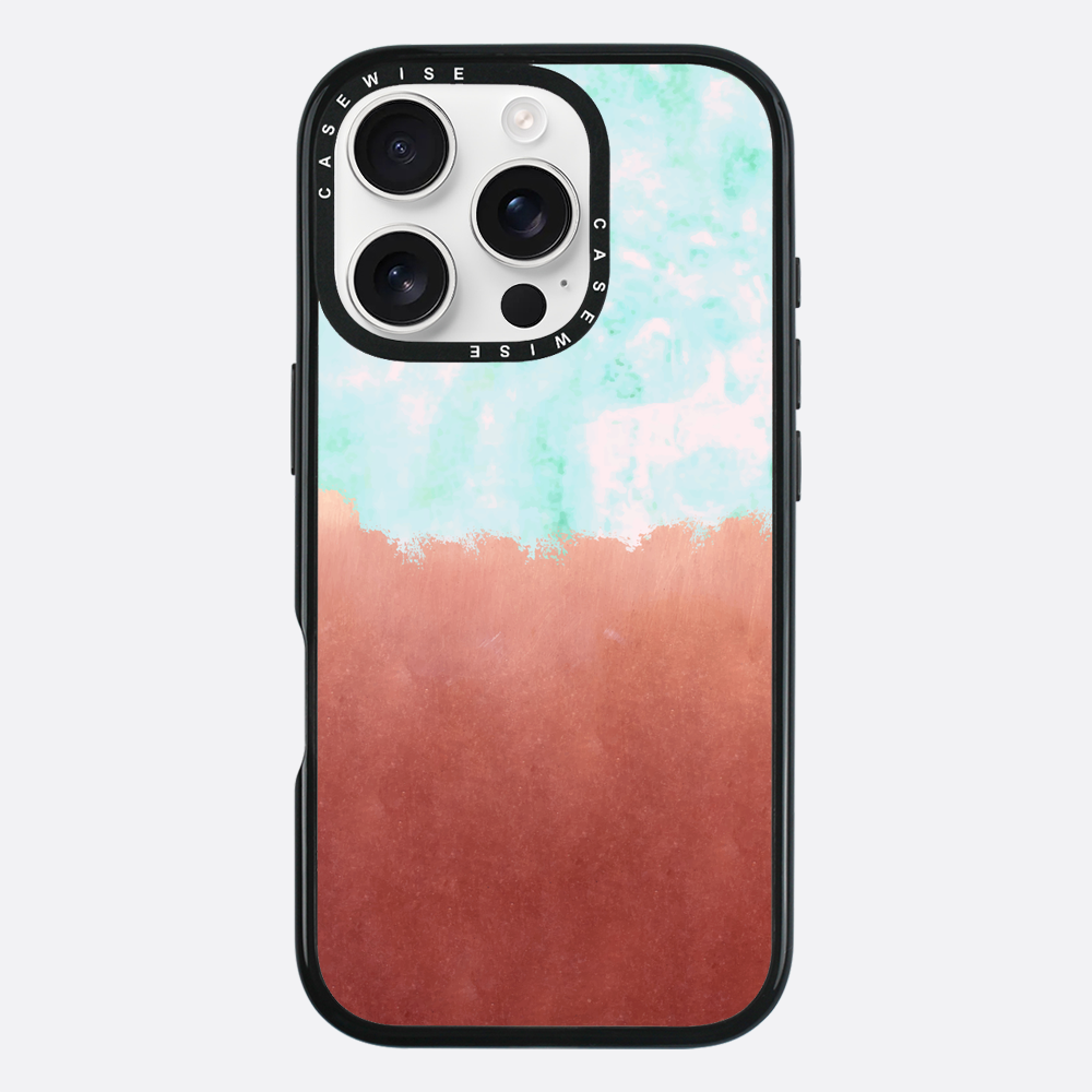 Sea green + copper