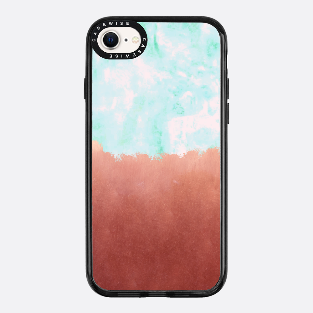 Sea green + copper