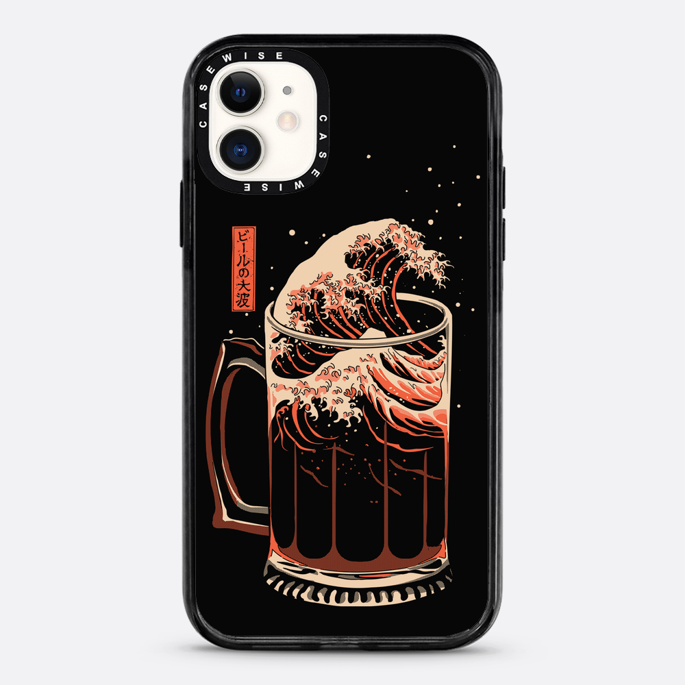 great wave of dark beer - Etui