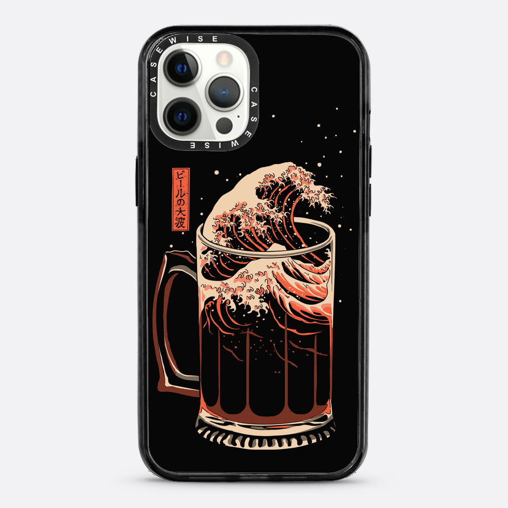 great wave of dark beer - Etui