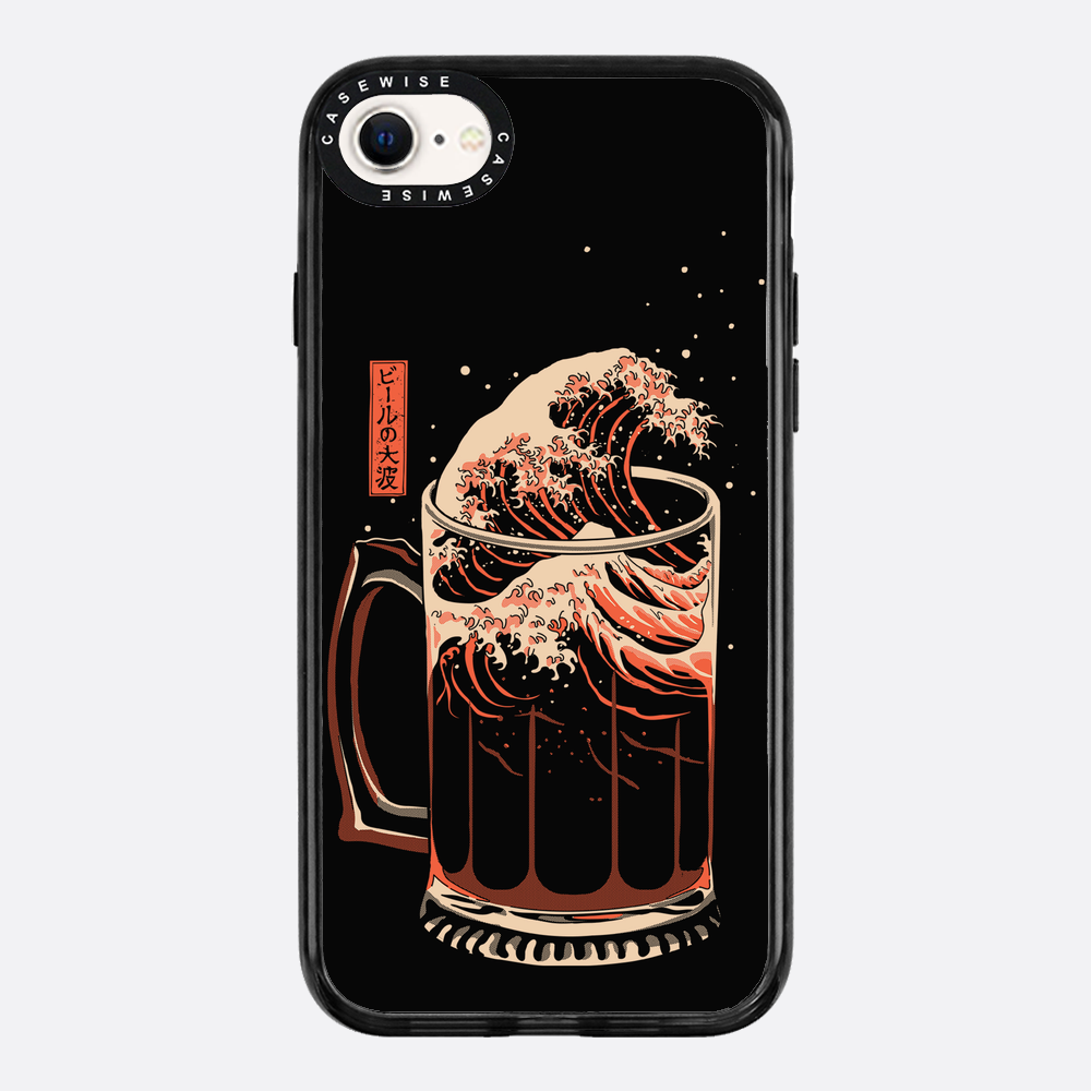 great wave of dark beer - Etui