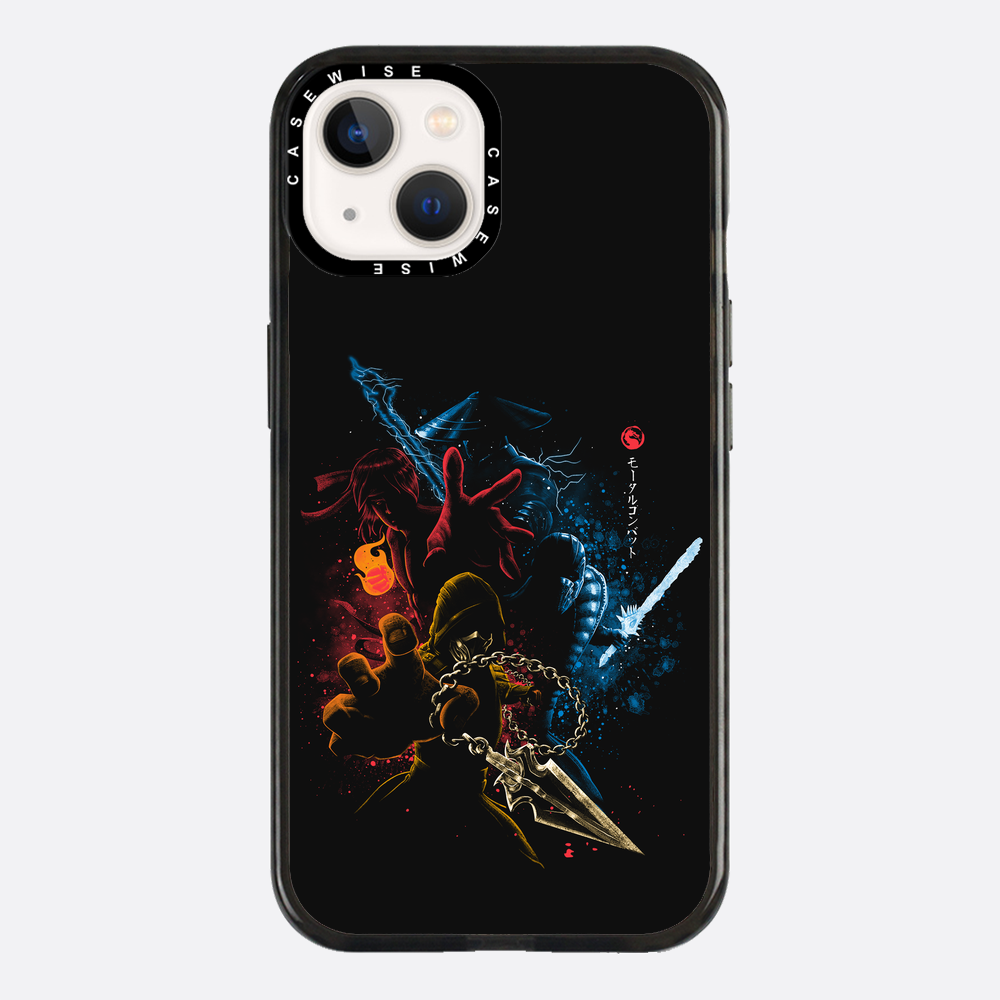 Mortal Fighters Black - Etui