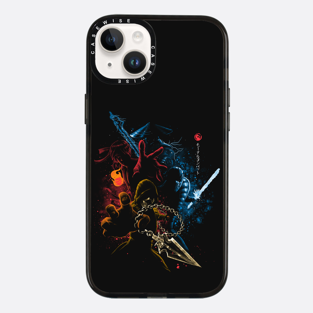 Mortal Fighters Black - Etui