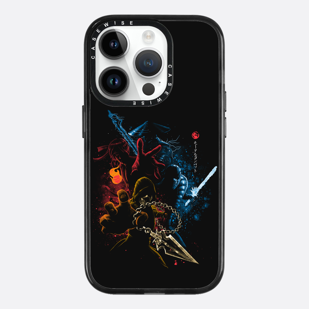 Mortal Fighters Black - Etui