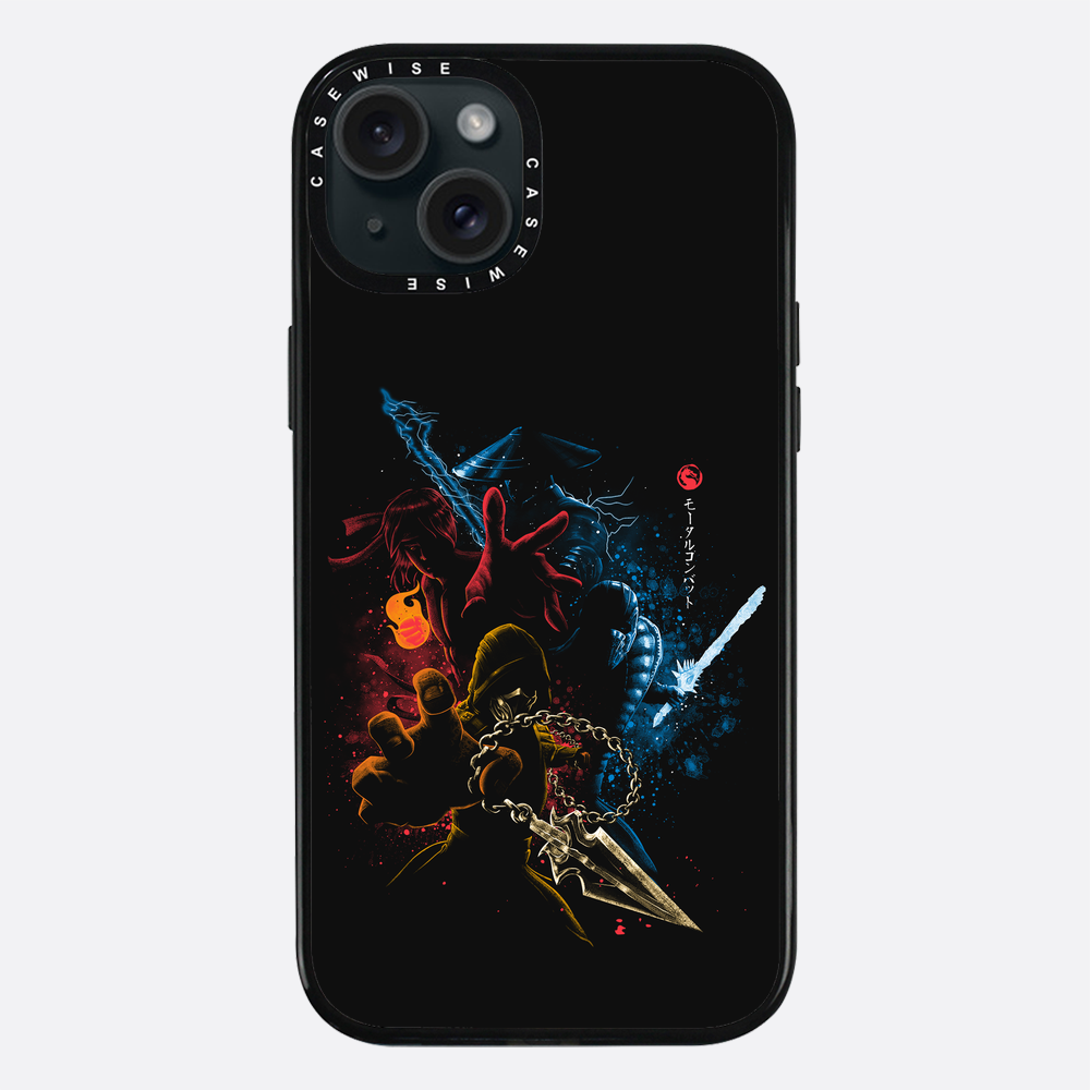 Mortal Fighters Black - Etui