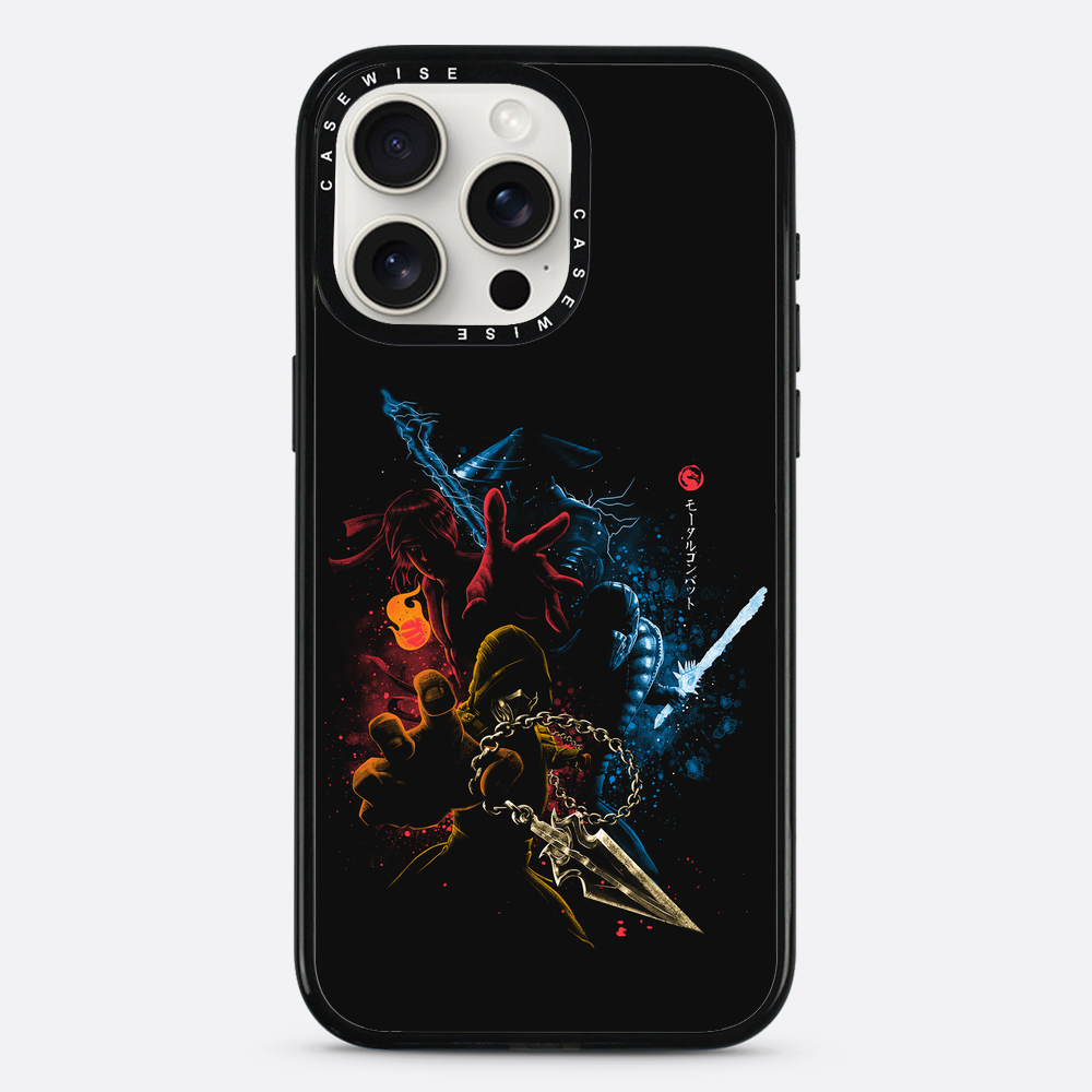 Mortal Fighters Black - Etui