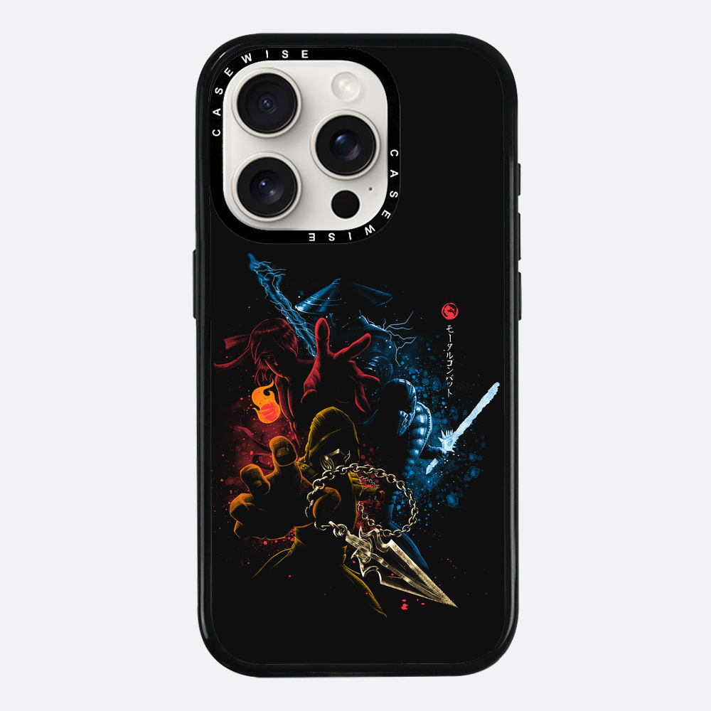 Mortal Fighters Black - Etui
