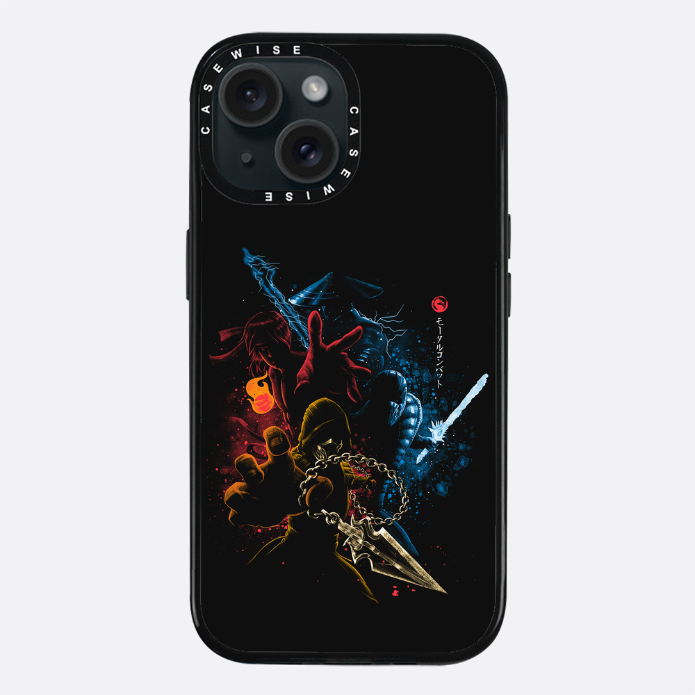 Mortal Fighters Black - Etui