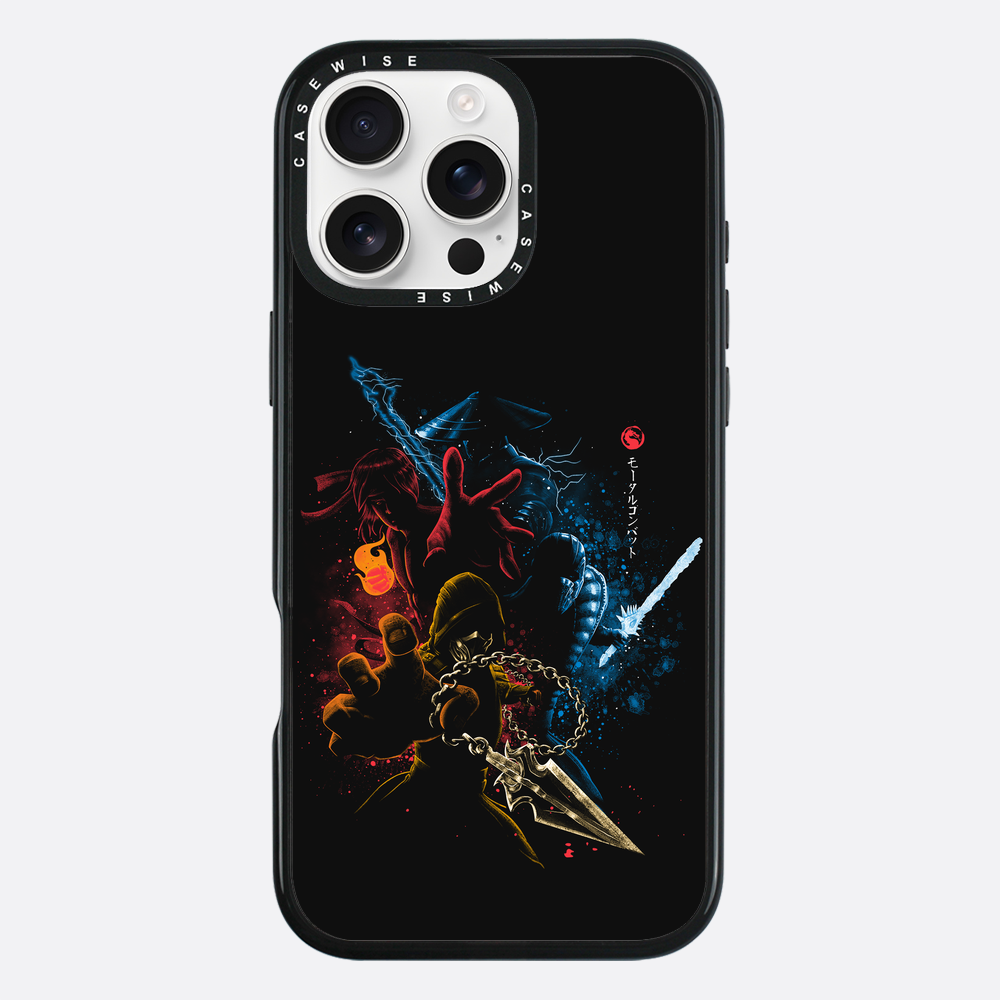 Mortal Fighters Black - Etui