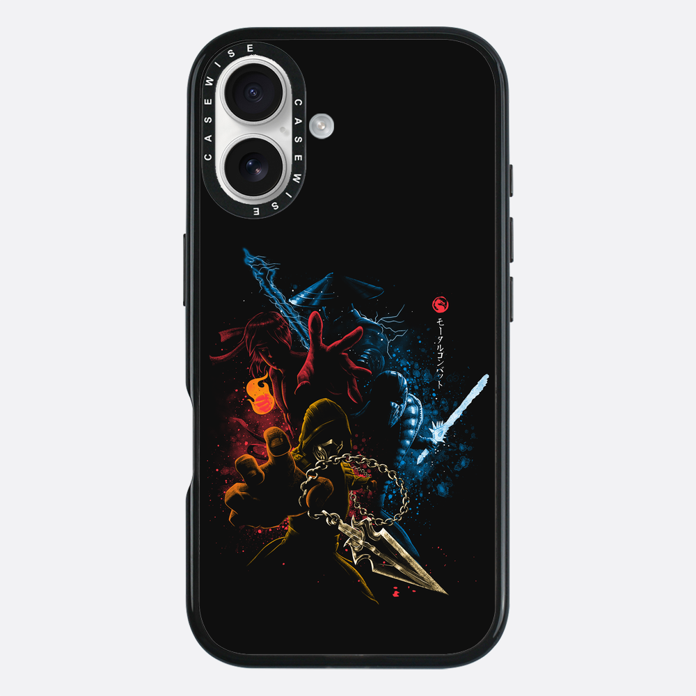 Mortal Fighters Black - Etui