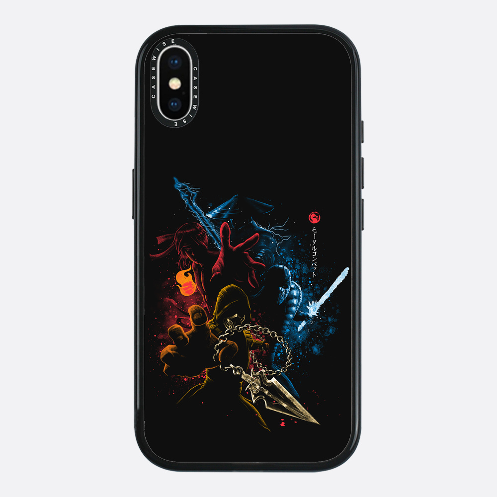 Mortal Fighters Black - Etui