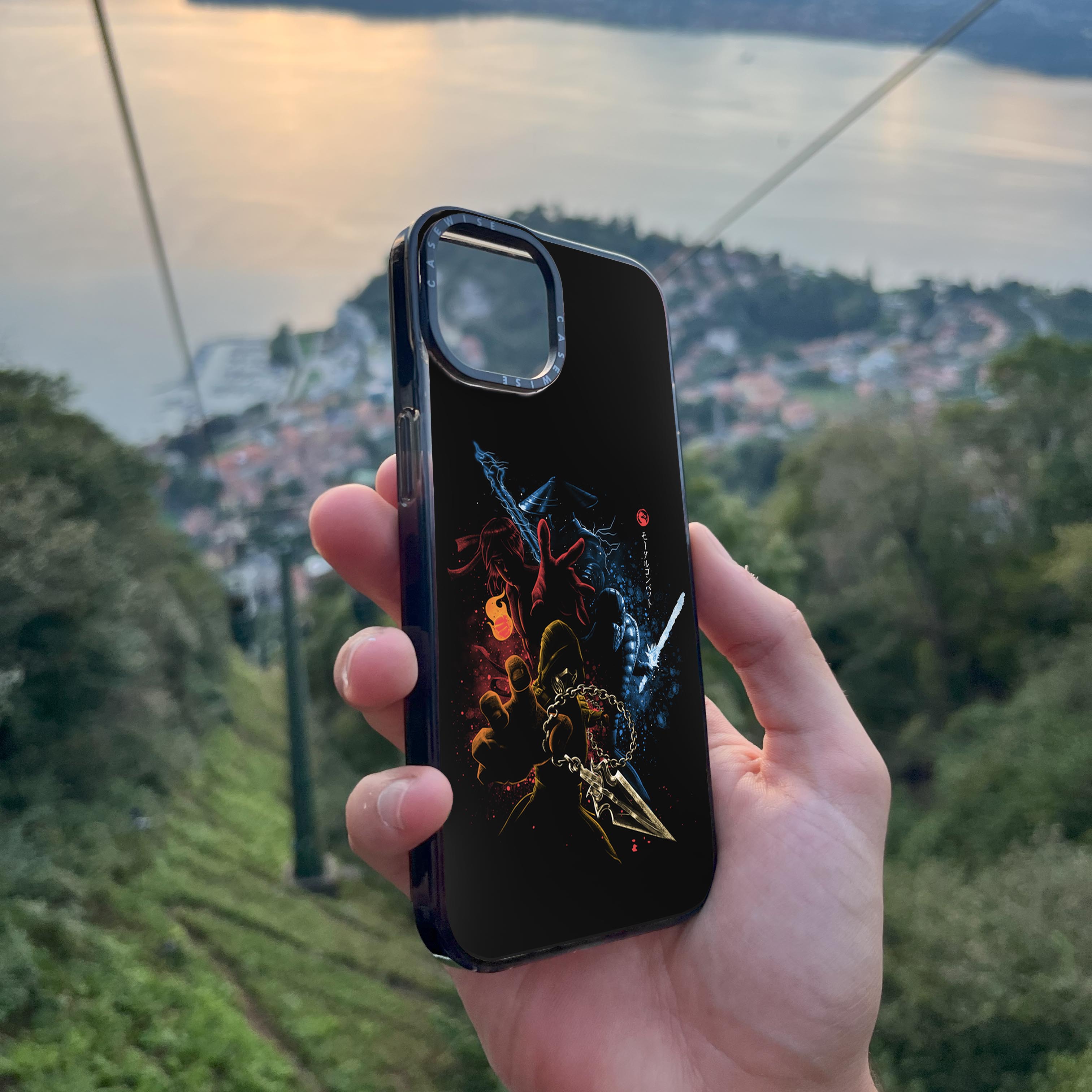 Mortal Fighters Black - Etui