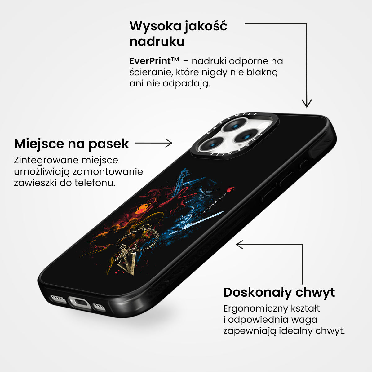 Mortal Fighters Black - Etui
