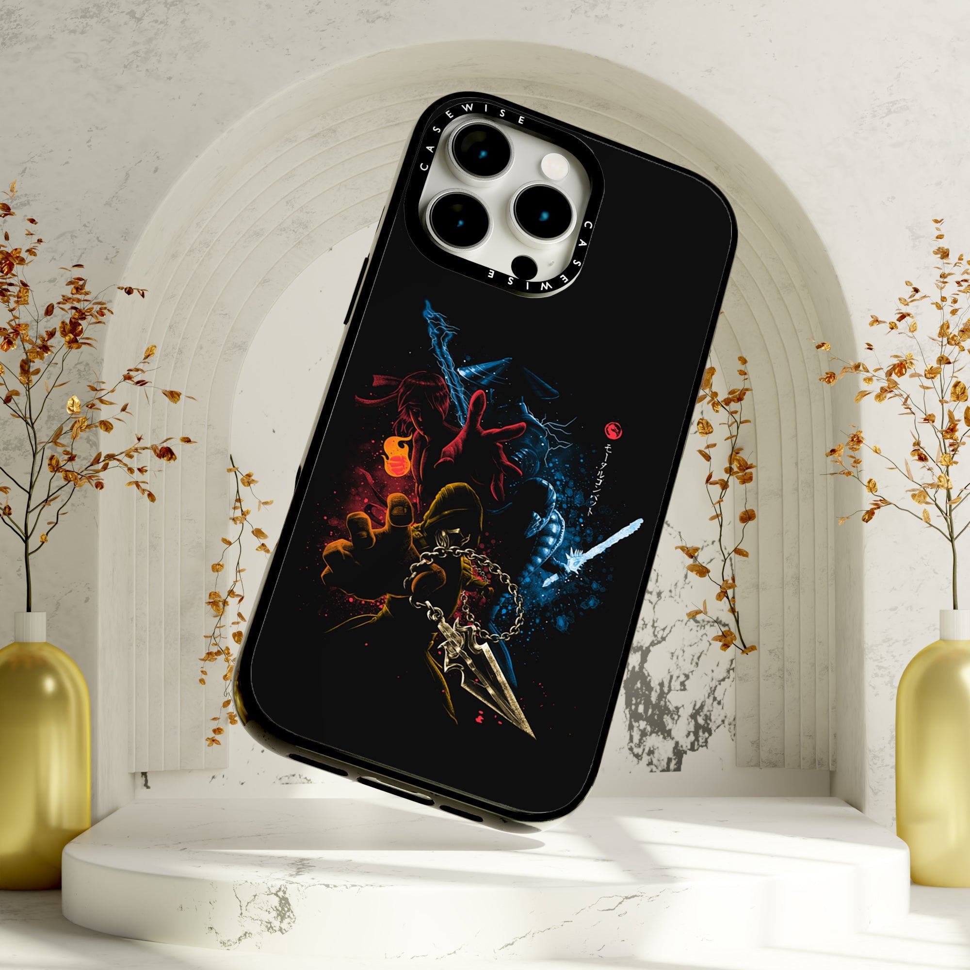 Mortal Fighters Black - Etui