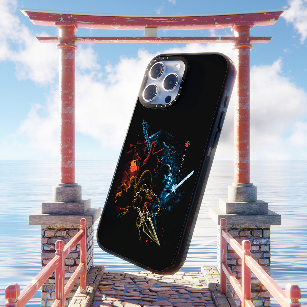 Mortal Fighters Black - Etui