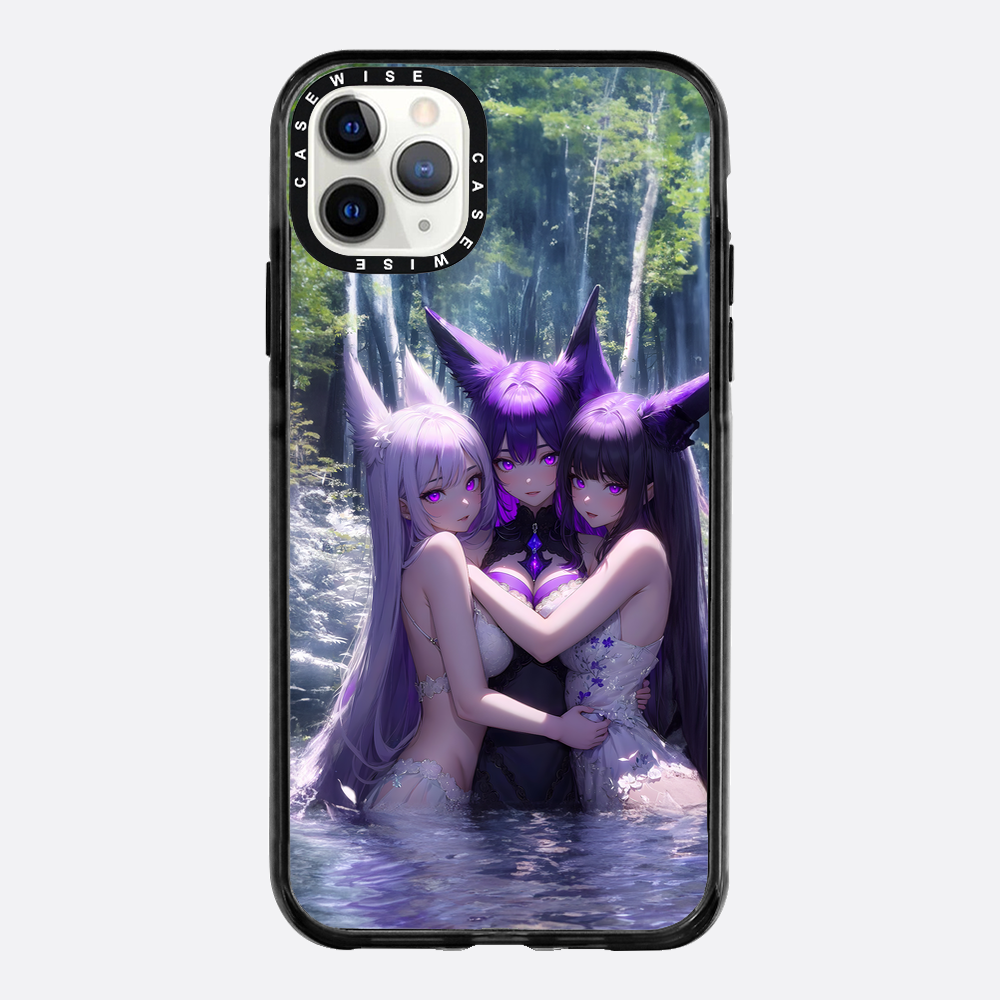 Purple Sister Twins - Etui